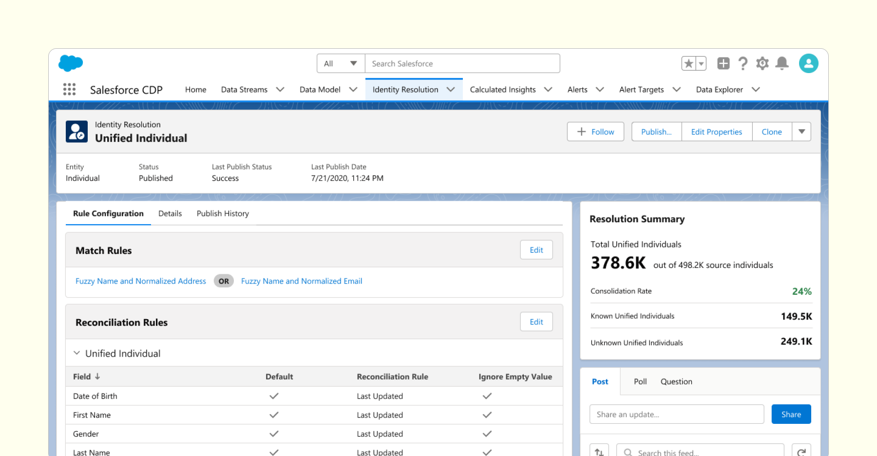 Identity resolution system